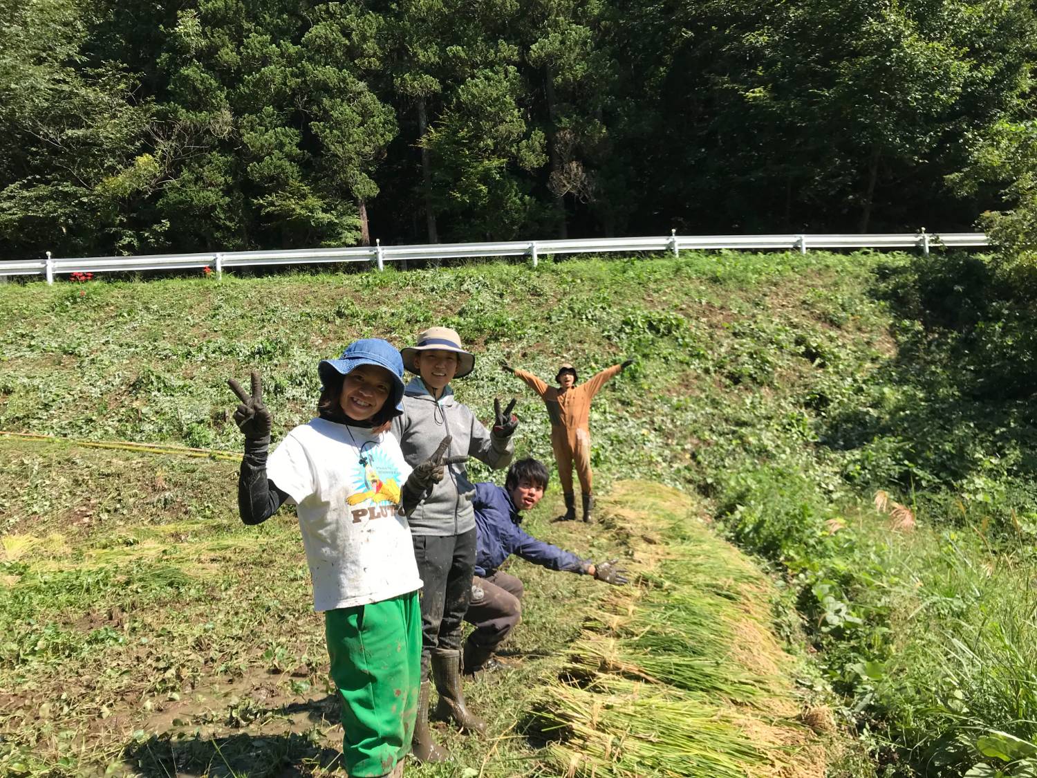 栃木・茂木の棚田に立った日。